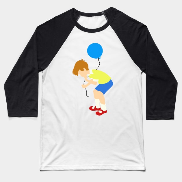 A Boy & His Balloon Baseball T-Shirt by beefy-lamby